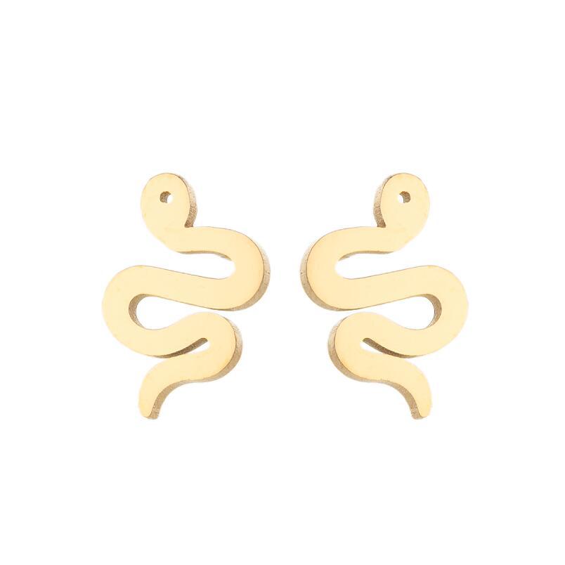 Wholesale Stainless Steel Serpentine Ear Studs